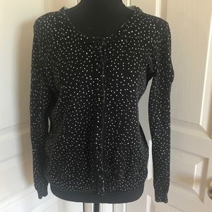 🌹H&M🌹 Polka Dot Cardigan Size M